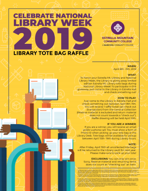 EMCC National Library Month Raffle