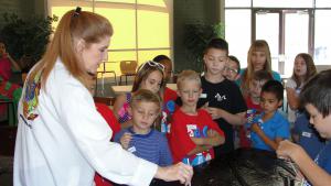 Mad Science class in Kids College