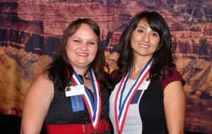 2015 All-Arizona Academic Scholars, Riana Jacquez and Monica LeMoine
