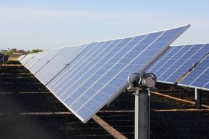 Solar panels at EMCC