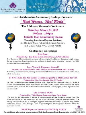 Women's Conference on March 23