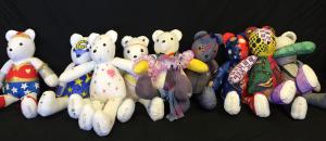 Teddy bears for Aunt Rita's Foundation event