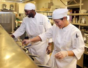 EMCC culinary students prepare food