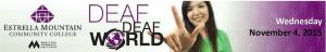 Deaf Deaf World header