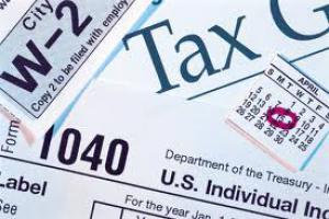 tax forms photo