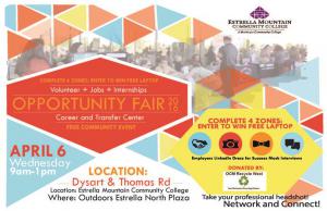 EMCC Opportunity Fair flyer