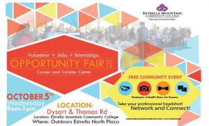 EMCC Opportunity Fair on October 5